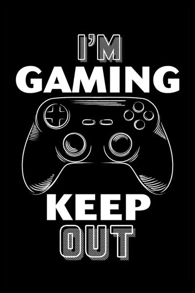 Canvas Print: I'm Gaming by Marcus Prime - thumbnail