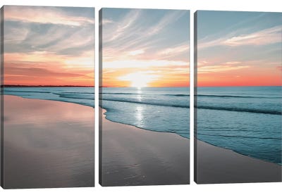 Relaxing Morning Canvas Art Print - 3-Piece Photography