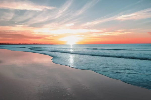 Large Coastal Art - Canvas Prints: Relaxing Morning by Marcus Prime