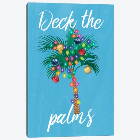 Deck The Palms Canvas Print #PRM63} by Marcus Prime Canvas Art