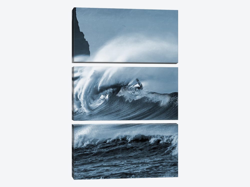 Blooming Surf II by Marcus Prime 3-piece Canvas Artwork