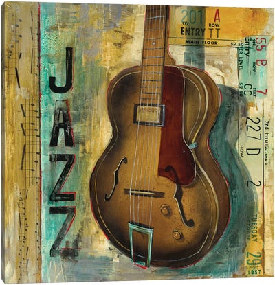 Jazz Canvas Art Print