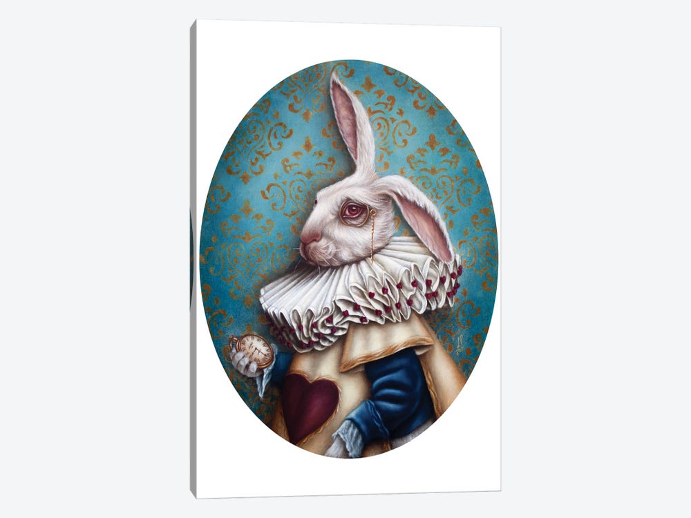Mr. Rabbit by Luis Parreira 1-piece Art Print