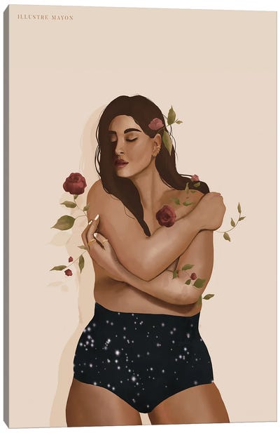Love Yourself Canvas Art Print - Illustre Mayon