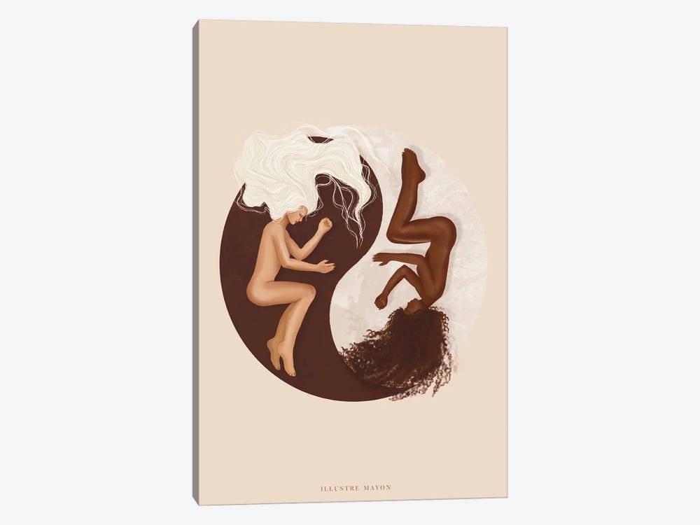 The Yin To My Yang by Illustre Mayon 1-piece Canvas Artwork