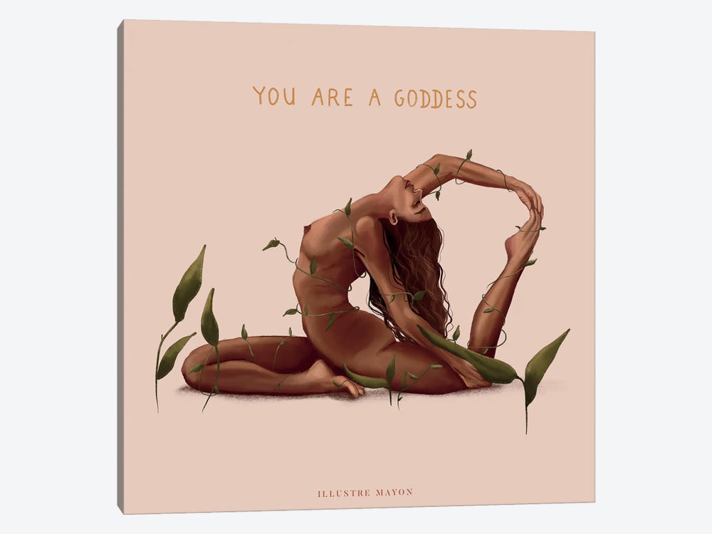 You Are A Goddess by Illustre Mayon 1-piece Art Print