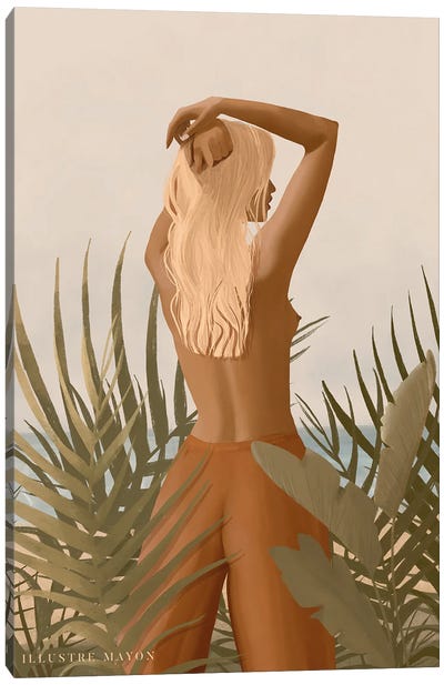 Jungle Girl Canvas Art Print - Illustre Mayon