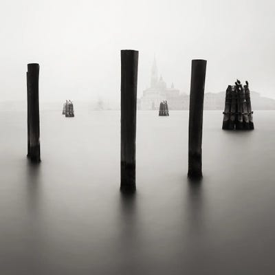 Venice Old Pier II by Praxis Studio canvas print