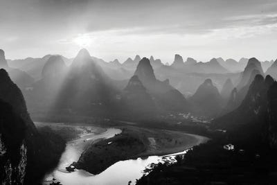 Chinese Moutain by Praxis Studio canvas print