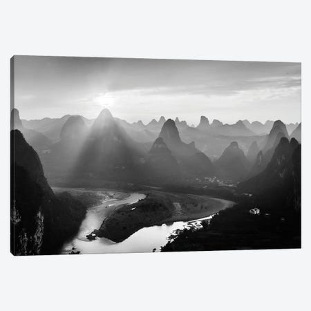 Chinese Moutain Canvas Print #PRX7} by Praxis Studio Canvas Art