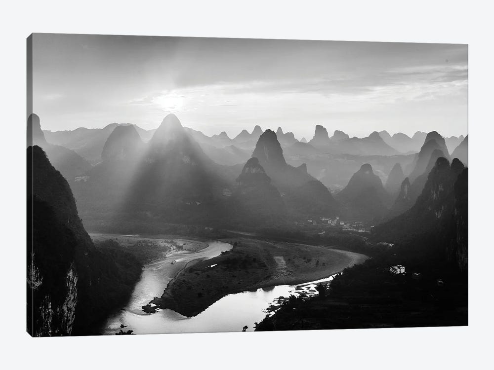 Chinese Moutain by Praxis Studio 1-piece Canvas Wall Art