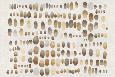 Playful Tan And Cream III by Angela Perry multi panel art