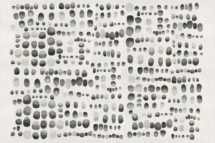 Playful Black And Gray III by Angela Perry wall art