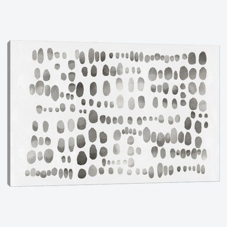 Playful Silver III Canvas Print #PRY9} by Angela Perry Canvas Wall Art