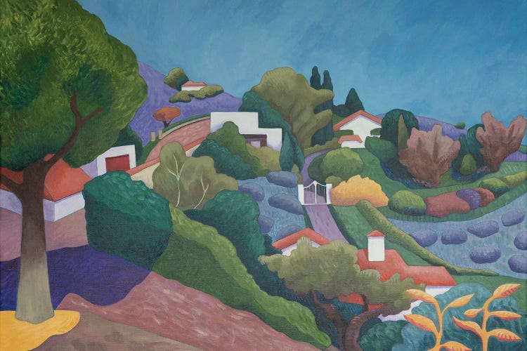 The View From The Terrace by Sophia Persephone Ambrose wall art