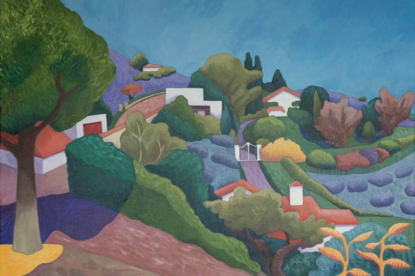 Art Enthusiast: The View From The Terrace by Sophia Persephone Ambrose