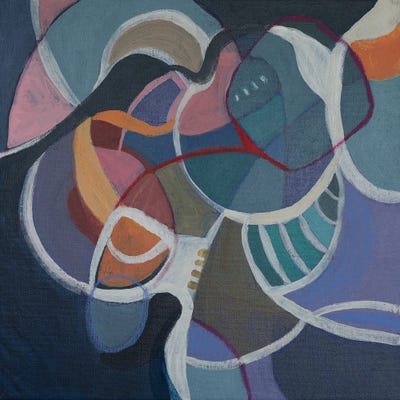 Topography I by Sophia Persephone Ambrose acrylic art print