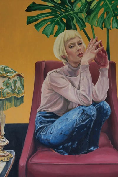 Furniture: Blue Velvet by Sophia Persephone Ambrose