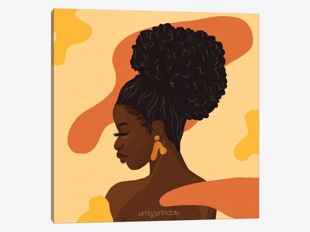 Asantewaa by Princella Seripenah 1-piece Canvas Artwork