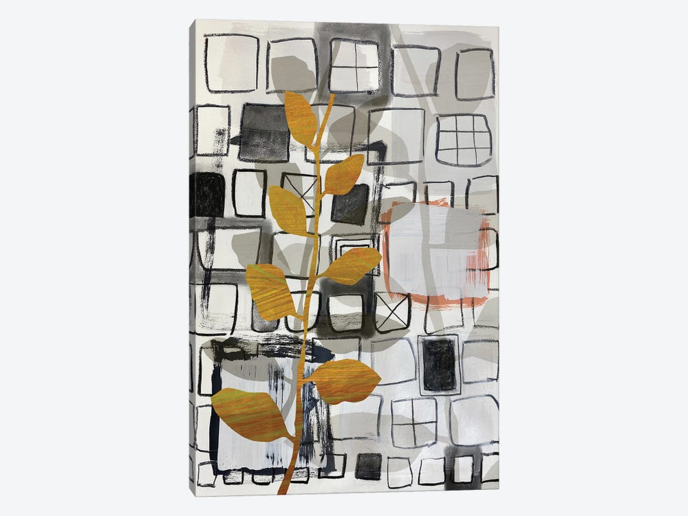 Windows And Vines I by Pamela Staker 1-piece Art Print