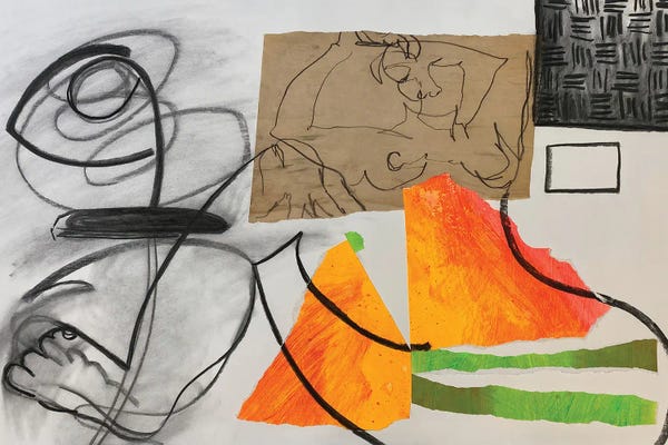 Pamela Staker: Seated Figure by Pamela Staker