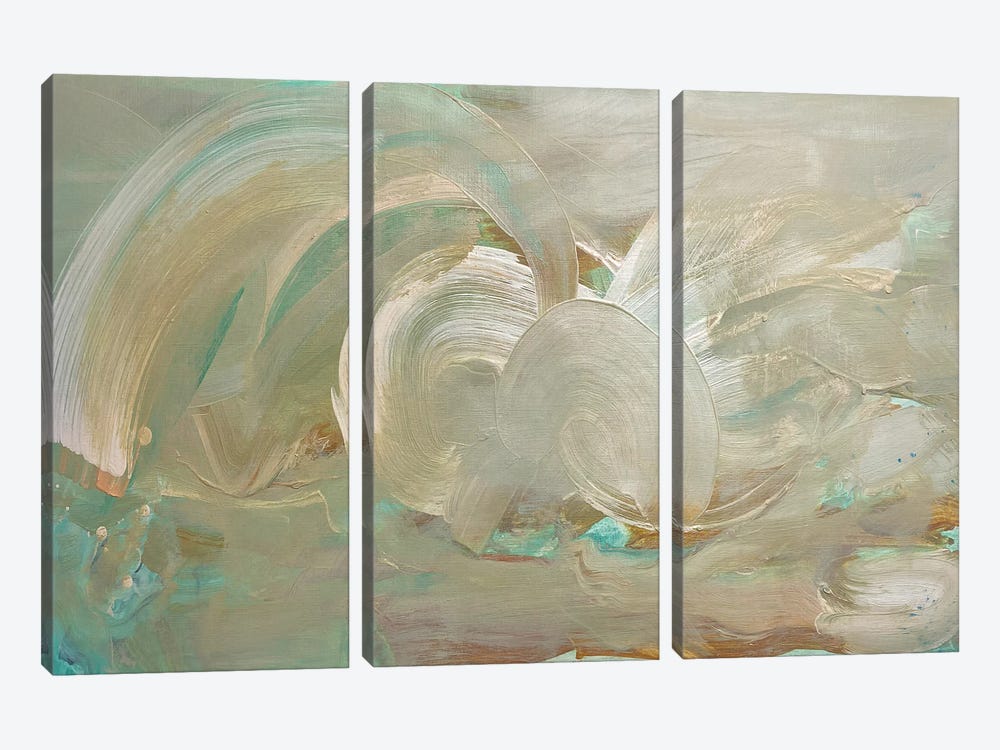 Sea And Beach I by Pamela Staker 3-piece Canvas Art