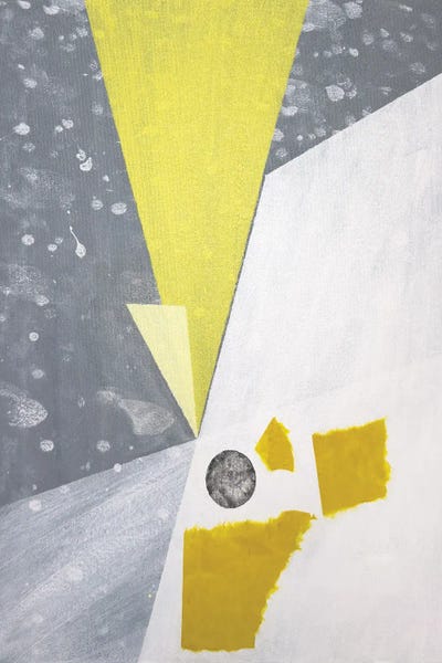 Pamela Staker: Yellow Geometric II by Pamela Staker