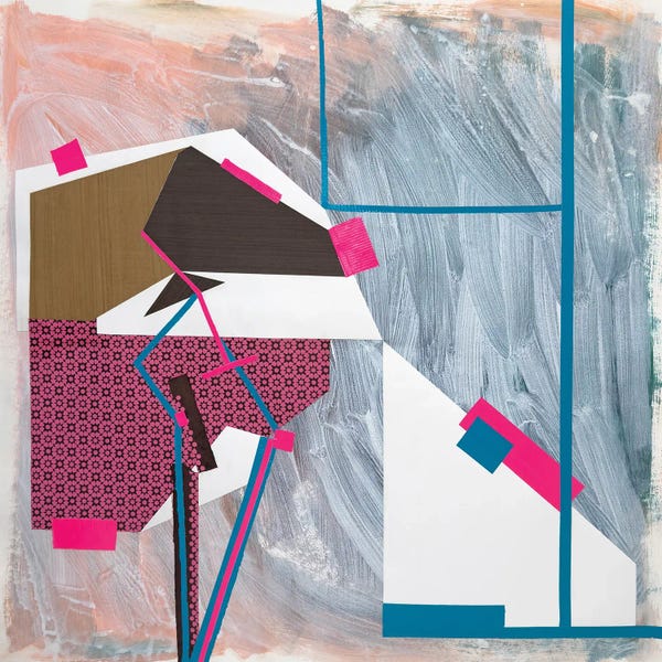 Pamela Staker: Blue Four by Pamela Staker