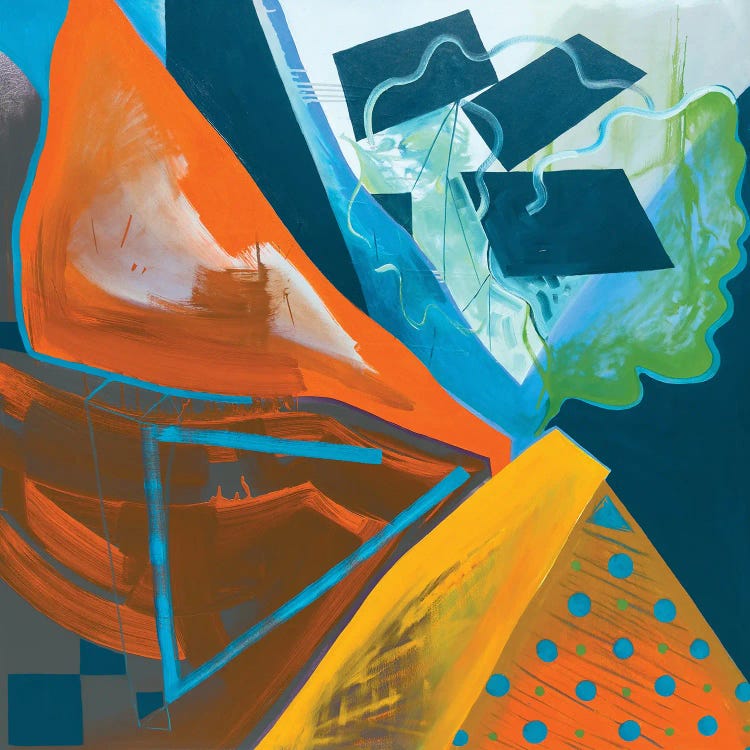 Space And Time by Pamela Staker wall art
