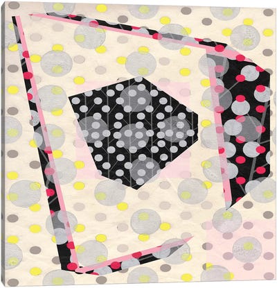 All The Dots Canvas Art Print - Polka Dot Patterns