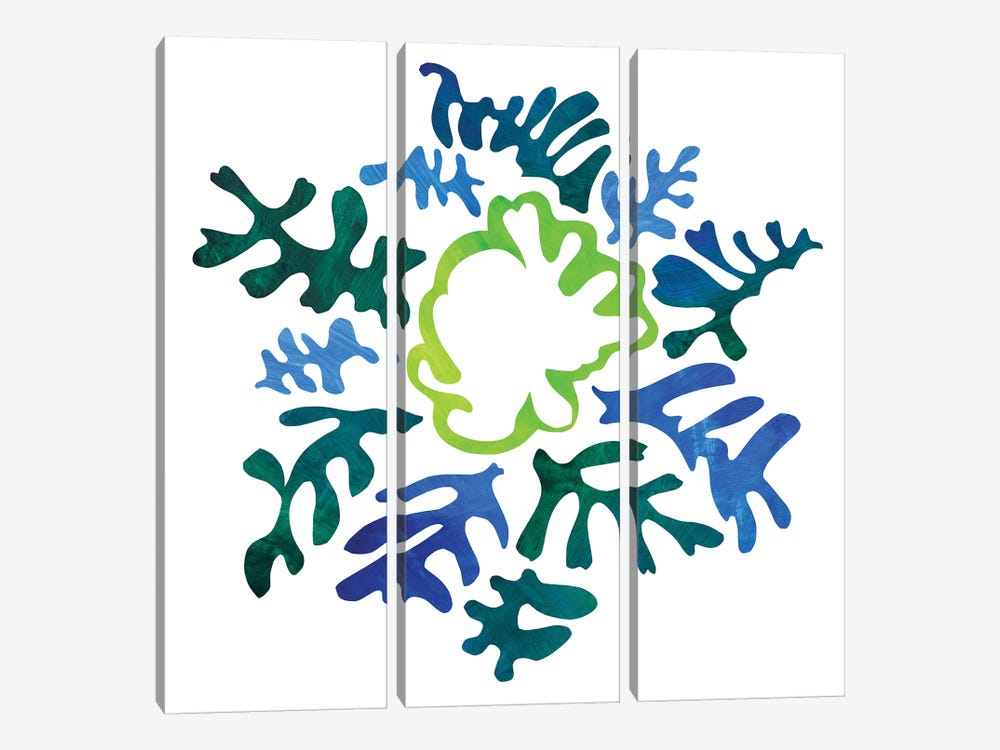 Homage To Matisse IV by Pamela Staker 3-piece Canvas Wall Art