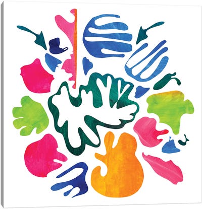 Homage To Matisse V Canvas Art Print - Pamela Staker