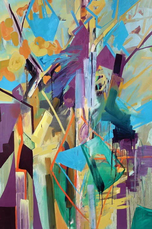 Magical Forest Rectangle by Pamela Staker wall art