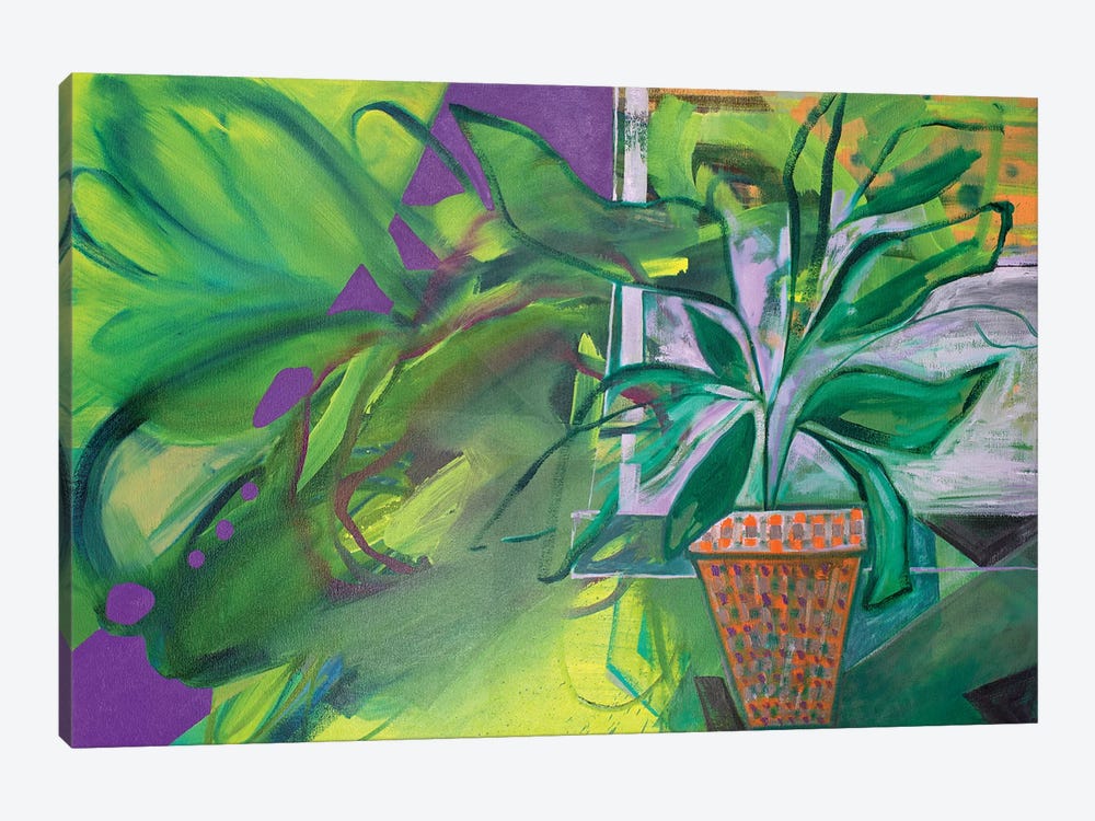 Potted Plant II by Pamela Staker 1-piece Canvas Art