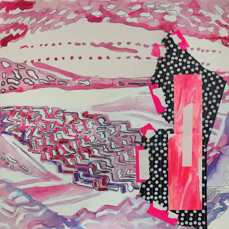 Red Pattern by Pamela Staker wall art