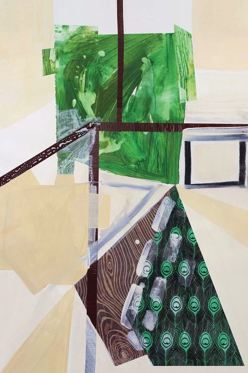 Trail Map by Pamela Staker wall art