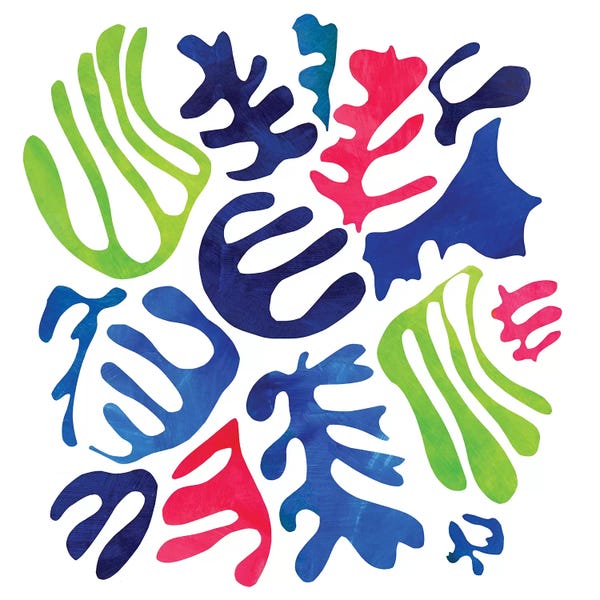 Pamela Staker: Homage To Matisse III by Pamela Staker