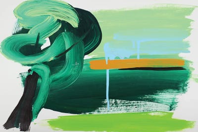 Midwest Meditation II by Pamela Staker metal wall art