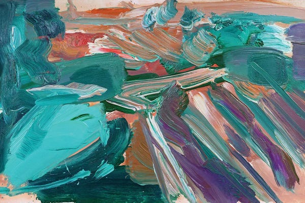 Pamela Staker: Abstract Vineyard III by Pamela Staker