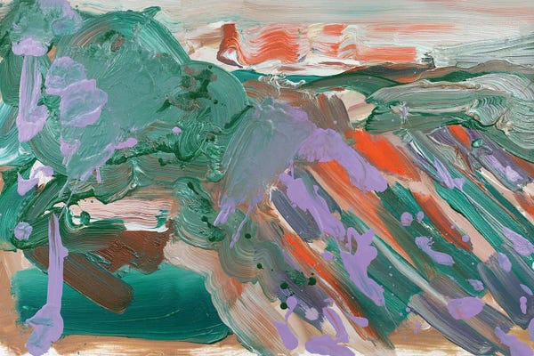 Pamela Staker: Abstract Vineyard IV by Pamela Staker