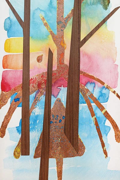 Pamela Staker: Magical Forest XXXI by Pamela Staker