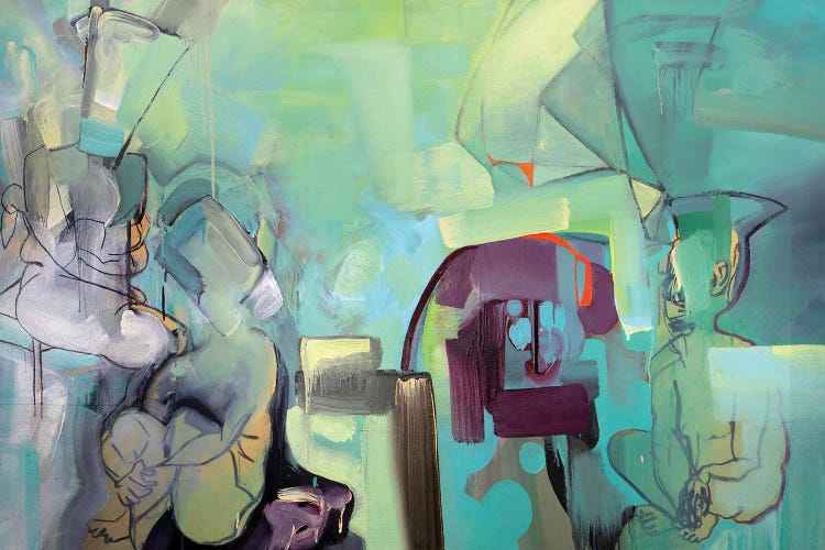 The Listeners by Pamela Staker wall art