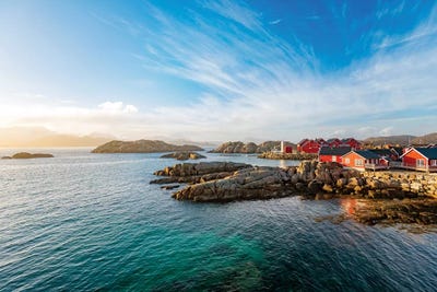 Mortsund - Lofoten by Philippe Sainte-Laudy framed wall art