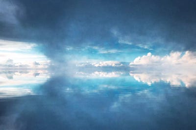 Sometimes Nothing Is Everything by Philippe Sainte-Laudy framed canvas print