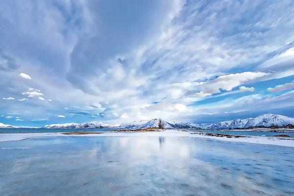 Snowy Mountains: The Last Snow by Philippe Sainte-Laudy