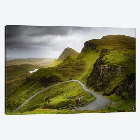 A Heart On The Quiraing Canvas Print #PSL2} by Philippe Sainte-Laudy Canvas Print