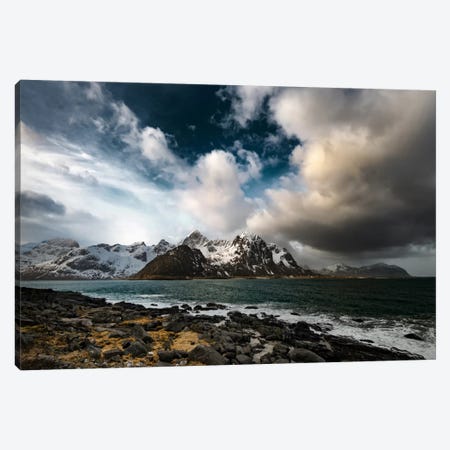 Clash Of Clouds Canvas Print #PSL42} by Philippe Sainte-Laudy Canvas Art