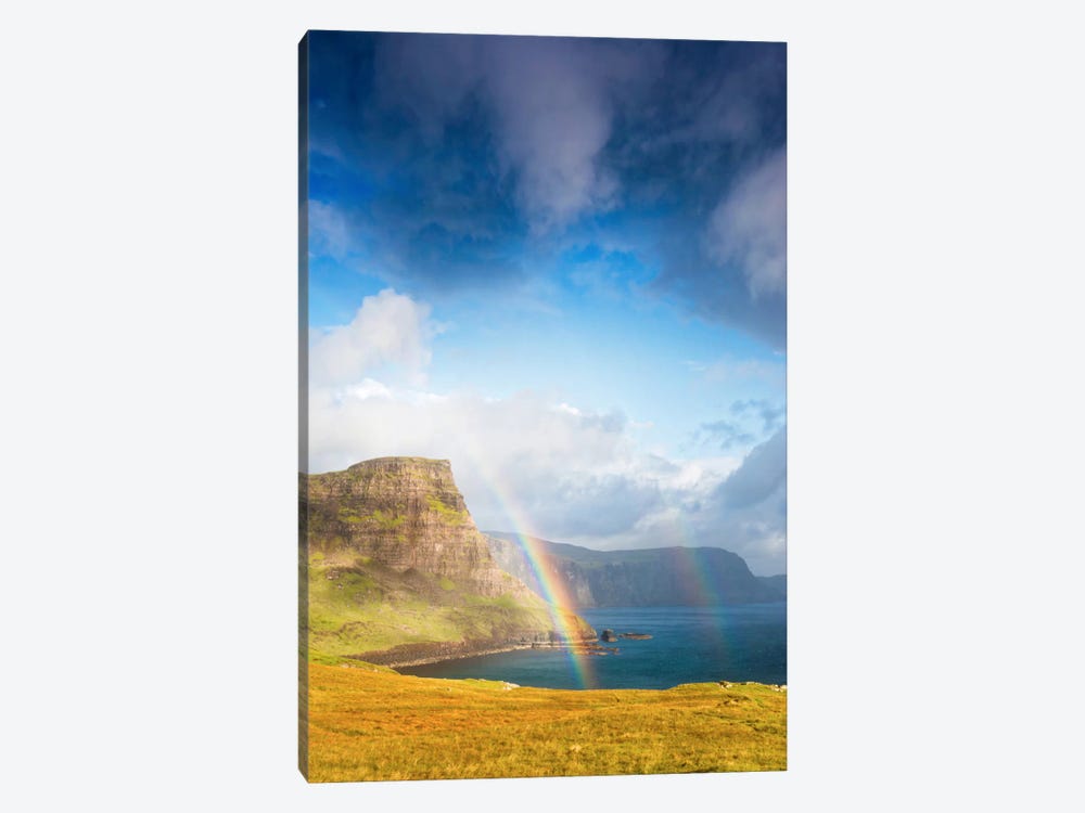 A Rainbow In The Clouds by Philippe Sainte-Laudy 1-piece Canvas Print