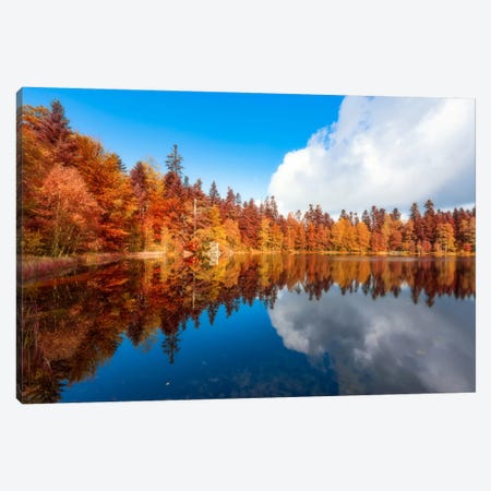 Lake Of The Maix Canvas Print #PSL94} by Philippe Sainte-Laudy Canvas Art