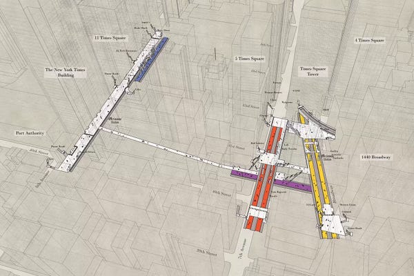 Project Subway NYC: 42nd Street Times Square - large by Project Subway NYC